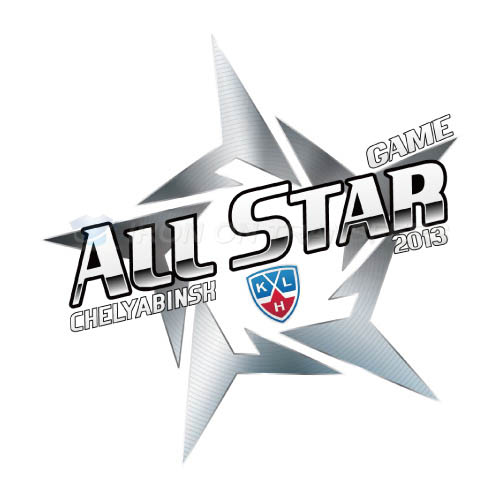 KHL All-Star Game Iron-on Stickers (Heat Transfers)NO.7257